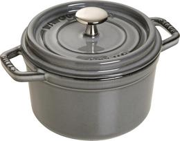 Staub Puodas La Cocotte iš ketaus grafito spalvos 1,2 l
