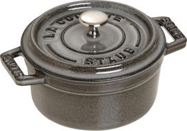 Staub Puodas Mini Cocotte iš ketaus grafito spalvos 250 ml