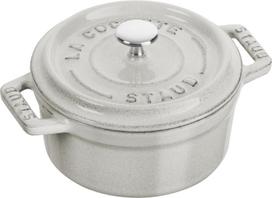 Staub Puodas Mini Cocotte iš ketaus baltojo triufelio spalva 250 ml