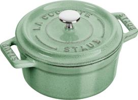 Staub Puodas Mini Cocotte iš ketaus mėtinės spalvos 250 ml