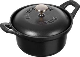 Staub Puodas La Coquette iš ketaus juodos spalvos 500 ml