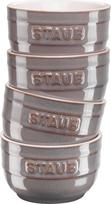 Staub Ramekinai XS-Minis grafitinis 200 ml 4 vnt.