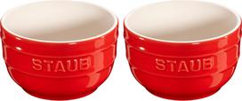Staub Ramekinai XS-Minis raudonos spalvos 200 ml 2 vnt.