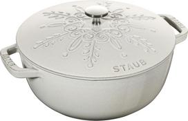 Staub Puodas Special Cocotte snaigė baltojo triufelio spalva 3,6 l