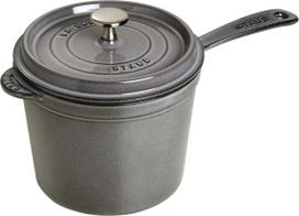 Staub Indas padažui Staub su dangteliu grafito spalvos 2,8 l