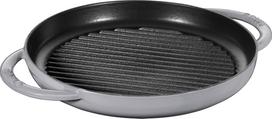 Staub Grilio keptuvė Staub su dvejomis rankenomis grafito spalvos 26 cm