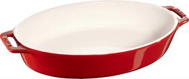 Staub Kepimo forma Staub ovalios formos raudonos spalvos 2,3 l