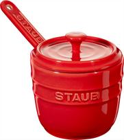 Staub Druskos indas Staub su šaukštu raudonos spalvos 250 ml