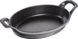 Staub Kepimo ir patiekimo indas Staub ovalo formos grafitinis 700 ml