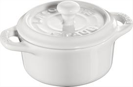 Staub Ramekinai Mini Cocotte baltos spalvos 200 ml