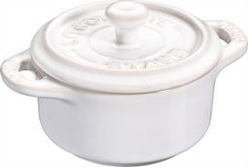 Staub Ramekinai Mini Cocotte dramblio kaulo spalvos 200 ml