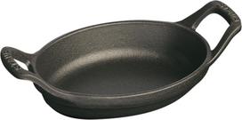 Staub Kepimo ir patiekimo indas Staub ovalo formos juodos spalvos 250 ml