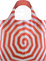 LOQI Maišas LOQI Museum Louise Bourgeois Spirals prekė perdirbta raudonos spalvos