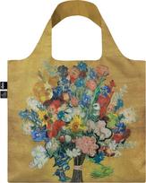 LOQI Maišas LOQI Museum Vincent van Gogh Flower Pattern prekė perdirbta aukso spalvos