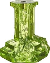 Kosta Boda Žvakidė klasikinei žvakei Rocky Baroque žalios spalvos 17,5 cm