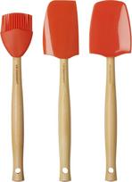 Le Creuset Virtuvės įrankiai Craft liepsnojančios oranžinės spalvos 3 vnt.