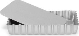Patisse Tartaletės kepimo forma Silver-Top stačiakampio formos 8 x 13 cm