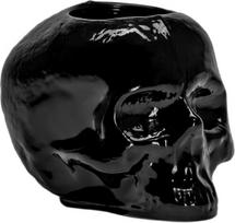 Kosta Boda Tealight žvakidė Still Life kaukolė juodos spalvos 11,5 cm
