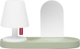 Fatboy Stalo lempa Edison the Petit su šviesiai žalia lentyna