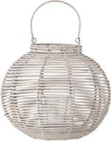 Bloomingville Žibintas Malua iš rotango baltos spalvos 36 cm