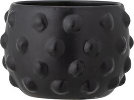 Bloomingville Gėlių vazono įdėklas Parvin juodos spalvos 16,5 cm