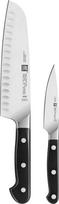 Zwilling Rievėtas Santoku peilis ir peilis daržovėms Zwilling Pro 2 komp.