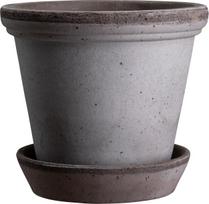 Bergs Potter Vazonas Flora su stovu pilkos spalvos 21 cm
