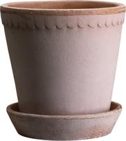 Bergs Potter Vazonas Helena su stovu rožinės spalvos 8,5 cm