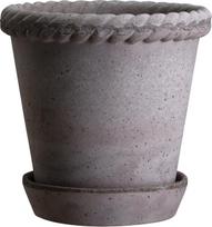 Bergs Potter Vazonas Emilia su stovu pilkos spalvos 35 cm