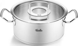 Fissler Puodas Original Profi Collection žemas su stikliniu dangteliu 4,6 l