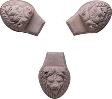 Bergs Potter Kojelės augalų vazonams Bergs Potter Lion Head rožinės spalvos