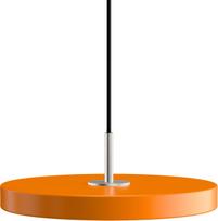 Umage Pakabinamas šviestuvas Asteria Mini su sidabriniu tvirtinimu oranžinės spalvos