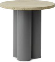 Normann Copenhagen Staliukas Dit Travertine Light ant pilkų kojų