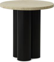Normann Copenhagen Staliukas Dit Travertine Light ant rudų kojų