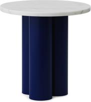 Normann Copenhagen Staliukas Dit Carrara White su mėlynomis kojomis