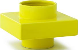 Normann Copenhagen Modulinės vazos centrinis elementas Deko Object S2 citrininės spalvos