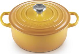 Le Creuset Kepimo indas Signature saulės geltonumo spalvos 20 cm