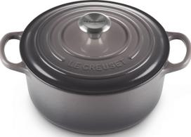 Le Creuset Kepimo indas Signature pilkos spalvos 20 cm