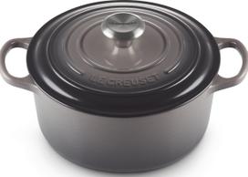 Le Creuset Kepimo indas Signature pilkos spalvos 24 cm