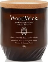 WoodWick Žvakė ReNew WoodWick Black Currant & Rose vidutinio dydžio