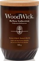 WoodWick Žvakė ReNew WoodWick Incense & Myrph didelio dydžio