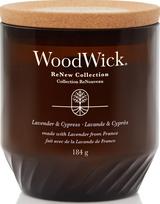 WoodWick Žvakė ReNew WoodWick Lavender & Cypress vidutinio dydžio