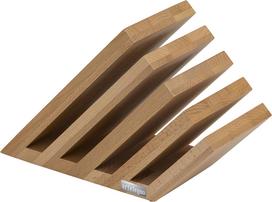 Artelegno Peilių dėklas Venezia 5 iš buko medienos magnetinis