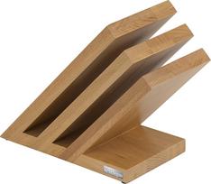 Artelegno Peilių dėklas Venezia 3 iš buko medienos magnetinis