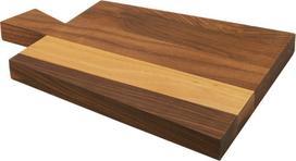 Artelegno Pjaustymo lentelė Siena pagamintas iš riešutmedžio medienos su rankena 20 x 30 cm