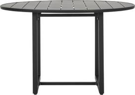 House Doctor Sodo stalas Helo apvalios formos juodos spalvos 120 cm
