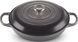 Le Creuset Puodas Gourmet Signature žemas pilkos spalvos 30 cm