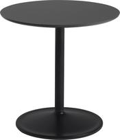 Muuto Šoninis stalas Soft laminuotas juodos spalvos 48 x 48 cm