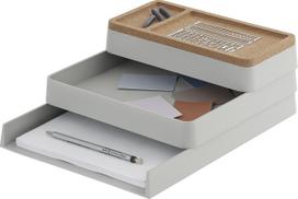 Muuto Darbo stalo organizatorius Arrange 1 pilkos spalvos