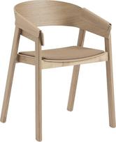 Muuto Kėdė Cover su porankiais šviesaus ąžuolo spalvos